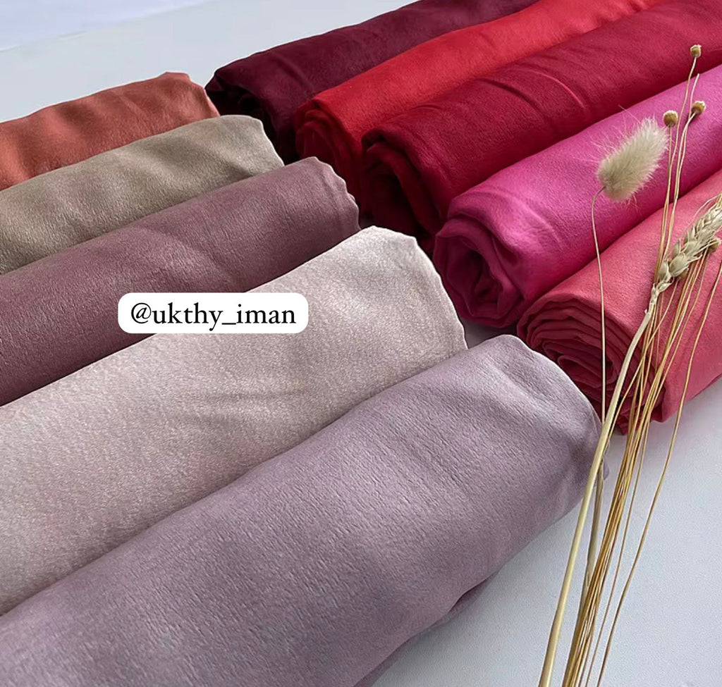 HIJAB SATIN VELVET